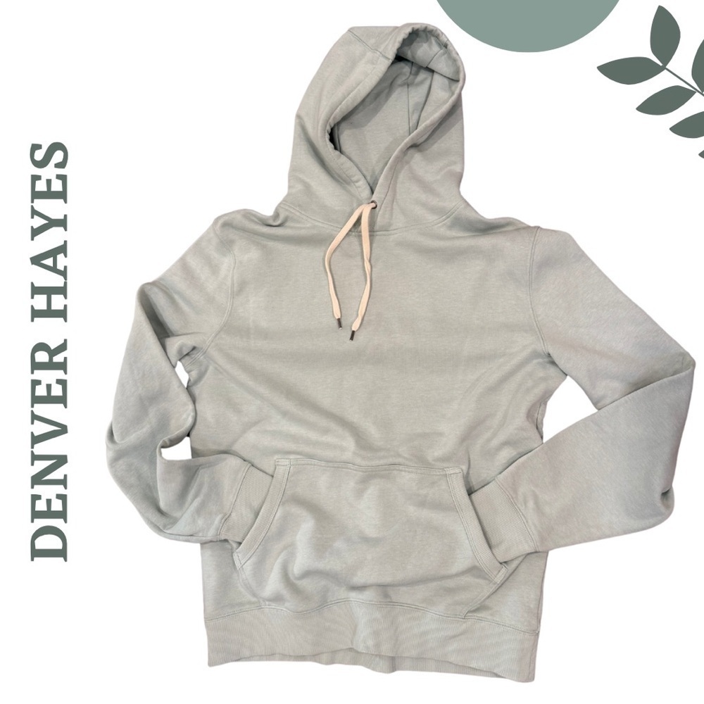 🛍️3/$40 Denver Hayes Light Green Pullover Hoodie | Classic Fit | Size Large